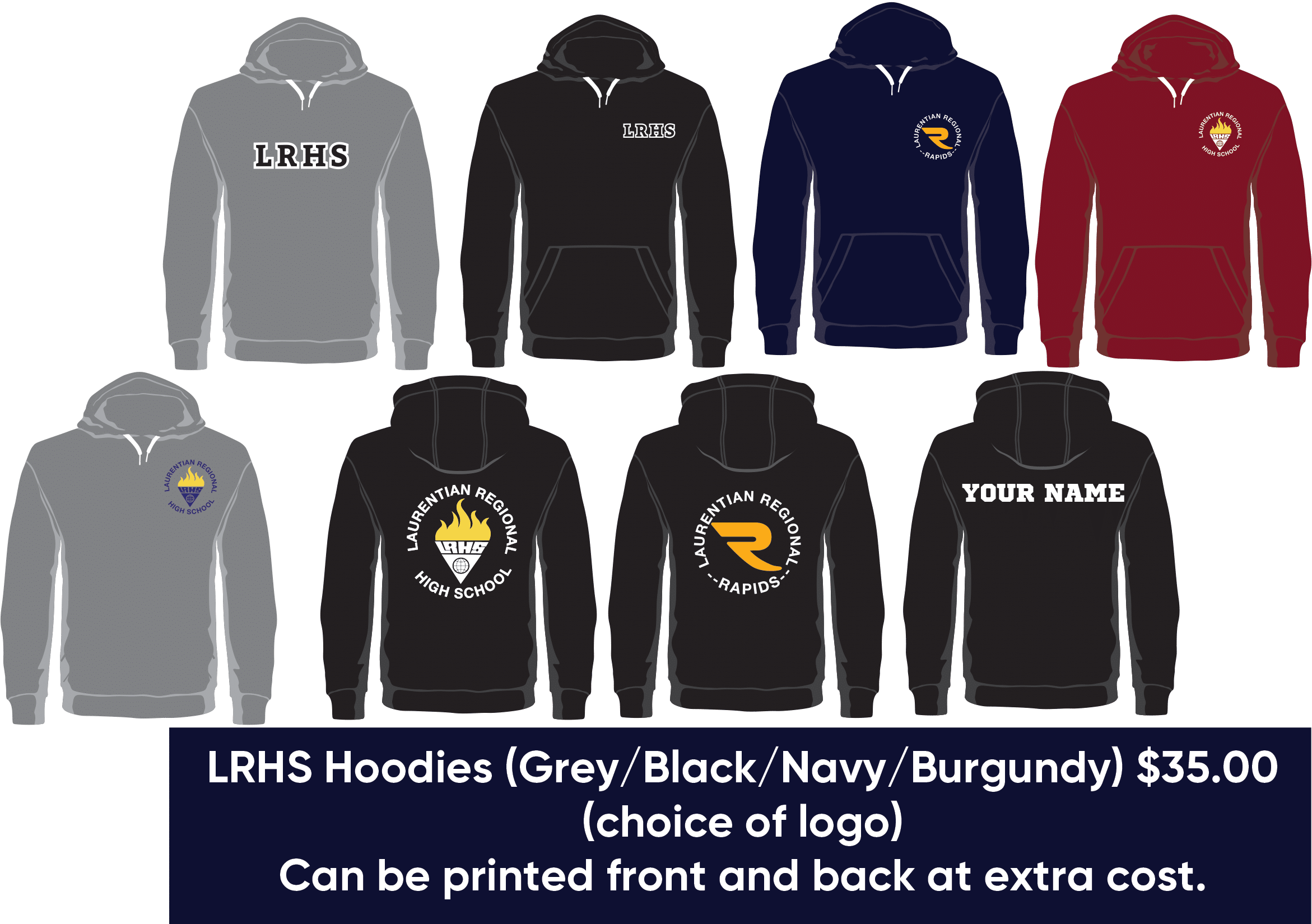 Boutique scolaire 9 LRHS Hoodie