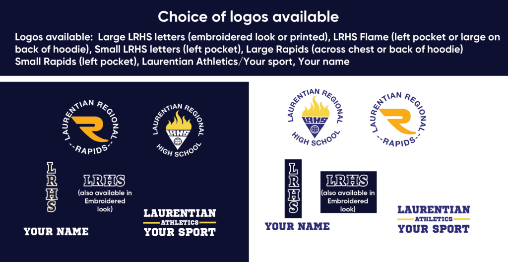Boutique scolaire 1 LRHS Logo choice