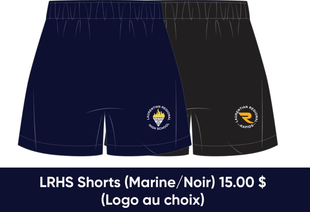 Boutique scolaire 5 LRHS shorts FR